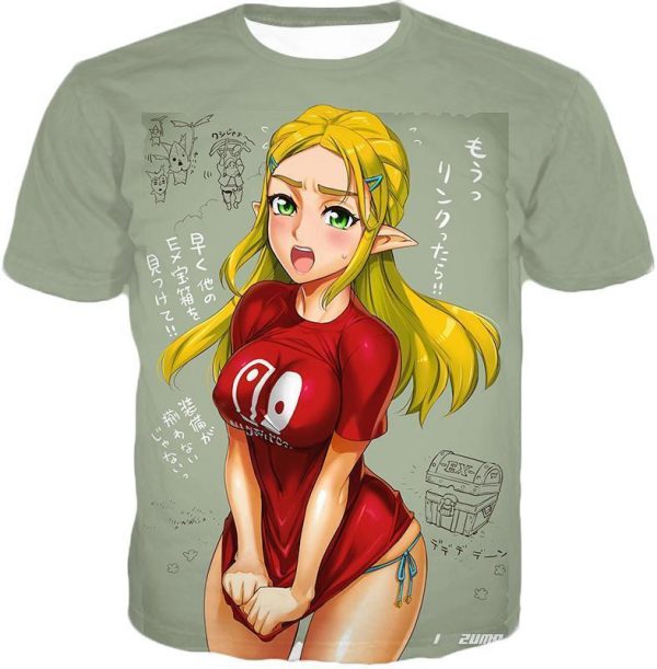 ahegao t shirts the legend of zelda princess - Ahegao Shop