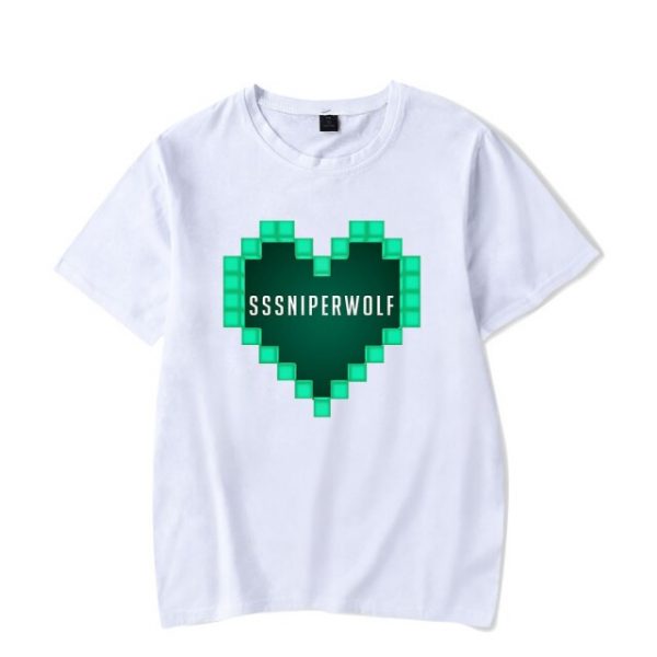 SSSniperWolf Tshirt O Neck Unisex Short Sleeve Men Women s Tshirt Harajuku Streetwear Summer Clothes 16.jpg 640x640 16 - Ahegao Shop