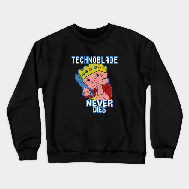 Technoblade Merch Technoblade Never Dies Hoodie - Hnatee