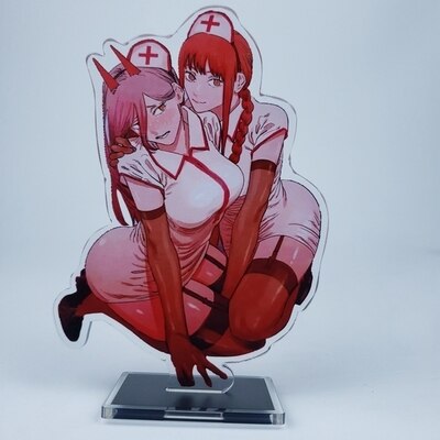 Anime Chainsaw Man 15cm Cosplay Acrylic Figure Stand Figure 7294 Kids Collection Toy 6.jpg 640x640 6 - Ahegao Shop