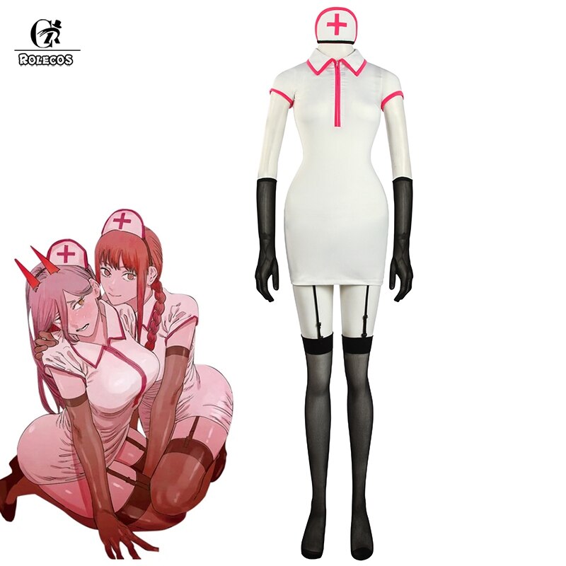 Chainsaw Man Cosplay Makima And Power Sexy Cosplay Costume Ahegao Shop 2156