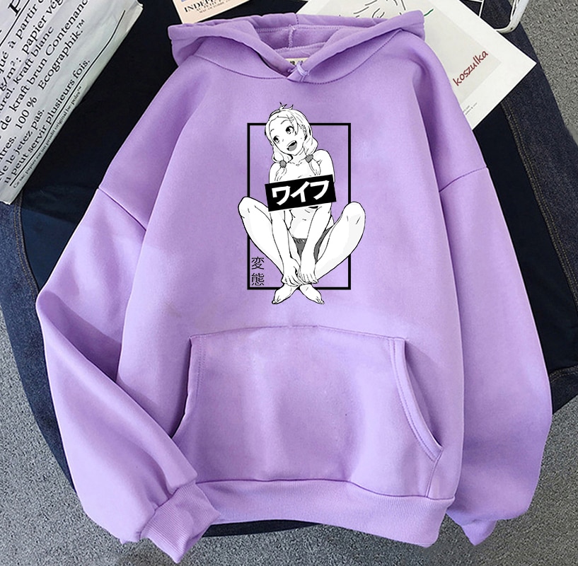 Brand: Fromdream Fromdream Girl Anime Hantais Hoodie Mens Otaku