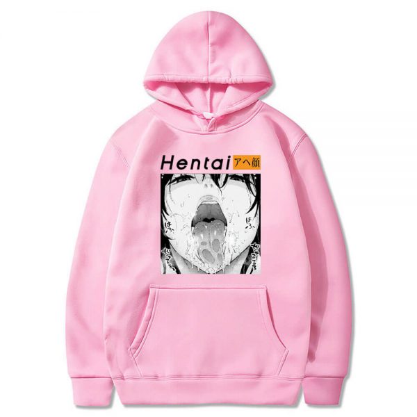 Hentai Anime Manga Ahegao Printed Hoodie Ahegao Shop