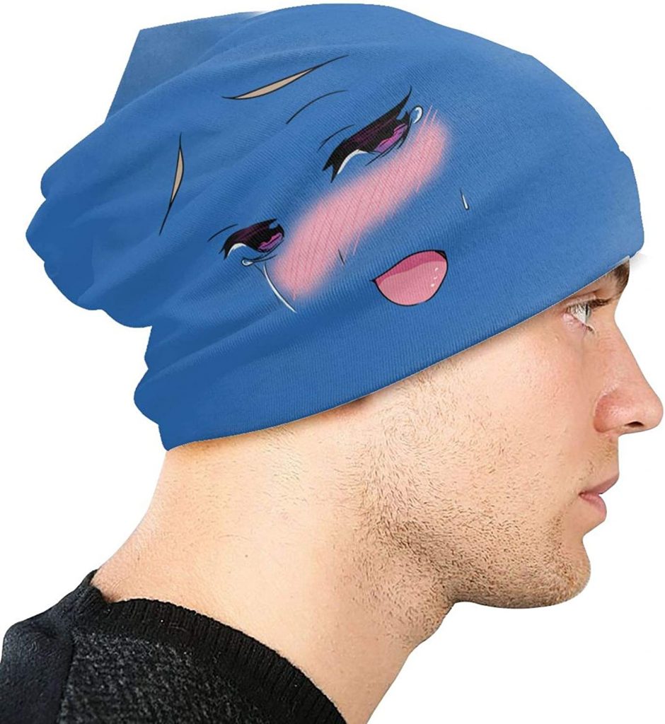 Ahegao Beanies Unisex Anime Trendy Beanies Ahegao Shop