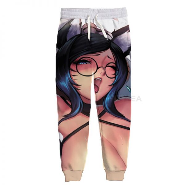 New Fashion Ahegao Graphic Spring Autumn Winter Hip Hop Casual Brand 3D Print Anime Pants Polyester 1 - Ahegao Shop