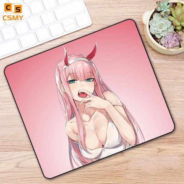 Sexy Ahegao Cute Mouse Pad Gamer Small Gaming Desk Accessories Keyboard Mat Deskmat Computer Desks Mousepad - Ahegao Shop
