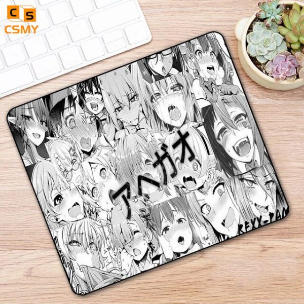 Sexy Ahegao Cute Mouse Pad Gamer Small Gaming Desk Accessories Keyboard Mat Deskmat Computer Desks Mousepad.jpg 640x640 17 - Ahegao Shop