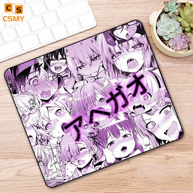 Sexy Ahegao Cute Mouse Pad Gamer Small Gaming Desk Accessories Keyboard Mat Deskmat Computer Desks Mousepad.jpg 640x640 7 - Ahegao Shop