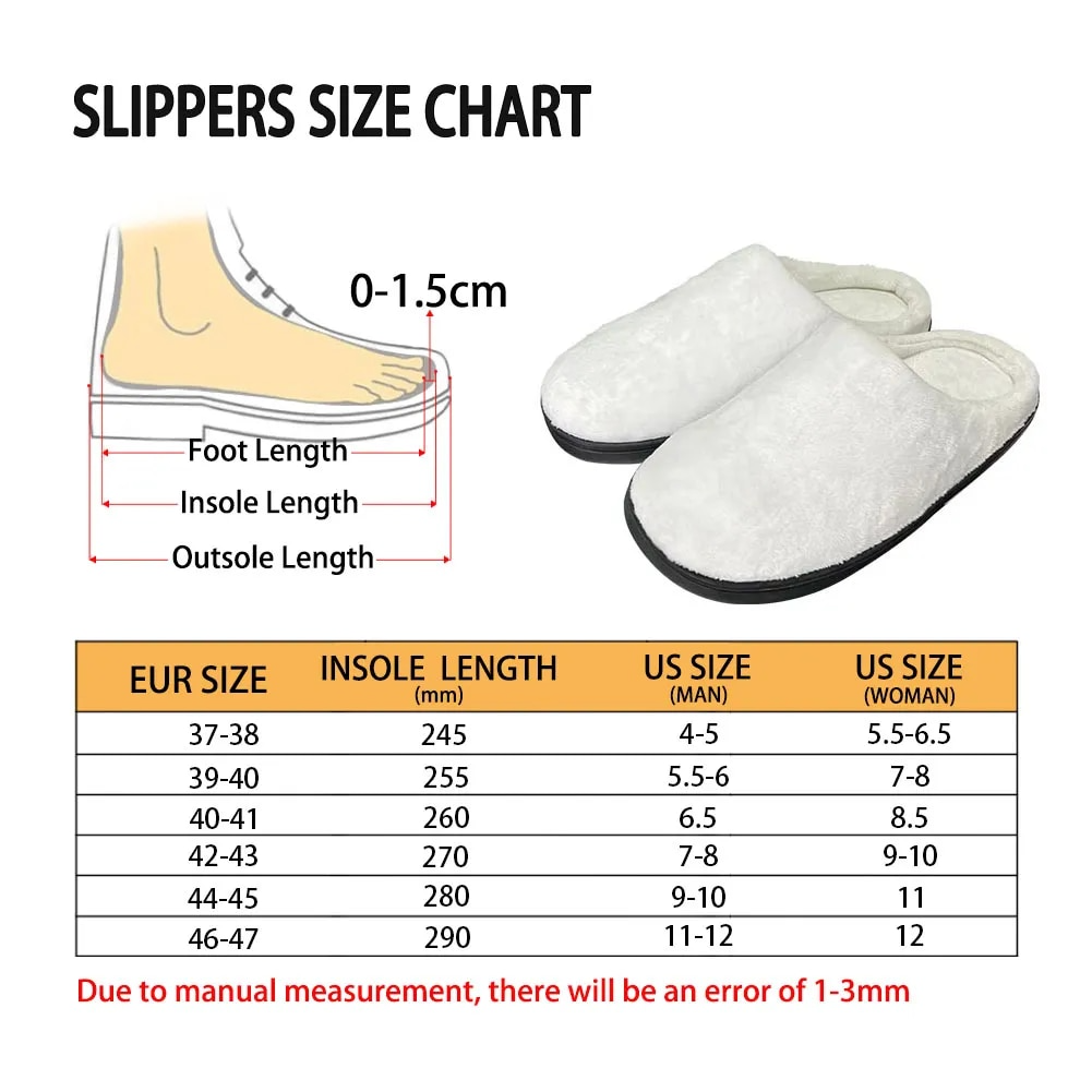 Slippers Size Guide - Ahegao Shop