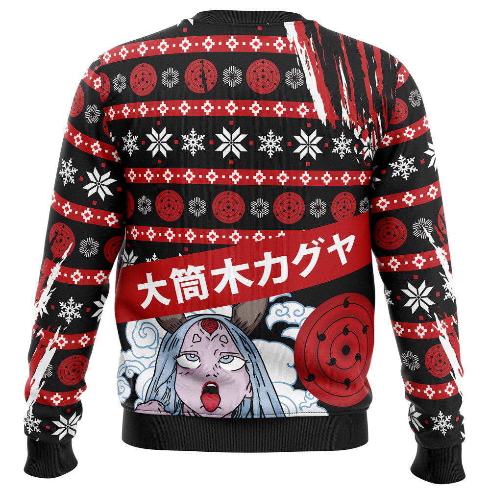 Ahegao Kaguya Ugly Christmas Sweater 2 - Ahegao Shop Ahegao Kaguya Ugly Christmas Sweater - Image 2